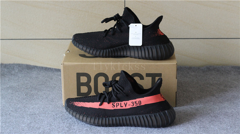 Adidas Yeezy 350 Boost V2 Black red